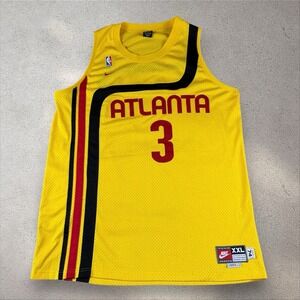 Vintage Atlanta Hawks Shareef Abdur-Rahim 74 Retro Nike Swingman‎ Jersey 2XL